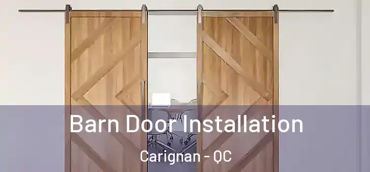  Barn Door Installation Carignan - QC
