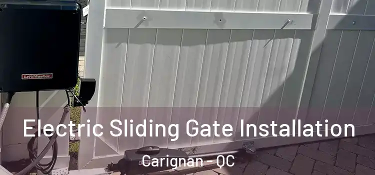  Electric Sliding Gate Installation Carignan - QC