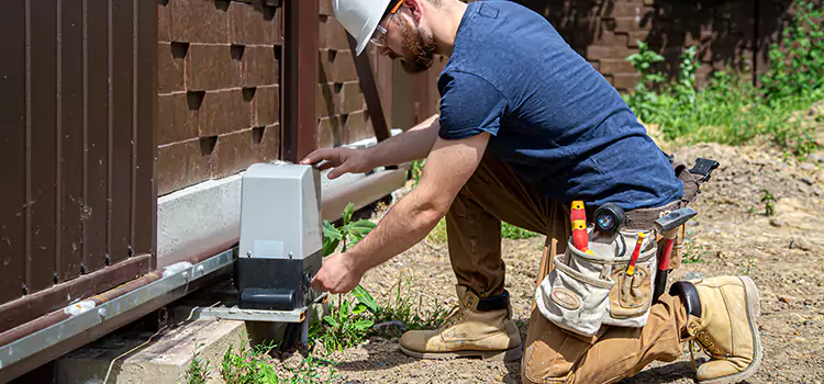 Electric Driveway Gate Installation Carignan