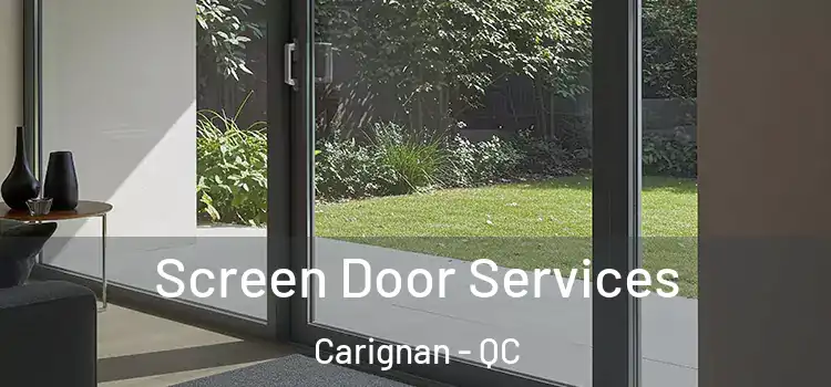 Screen Door Services Carignan - QC